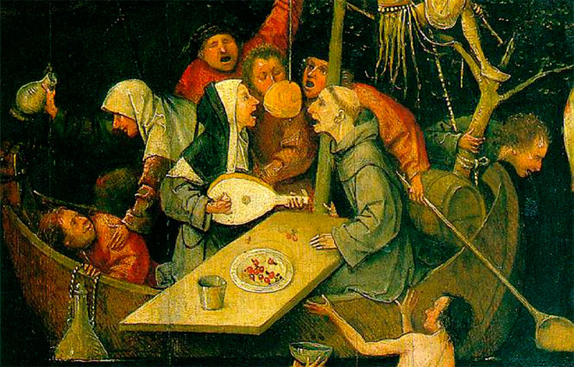 Resultado de imagen de La nave de los locos | Hieronymus Bosch
